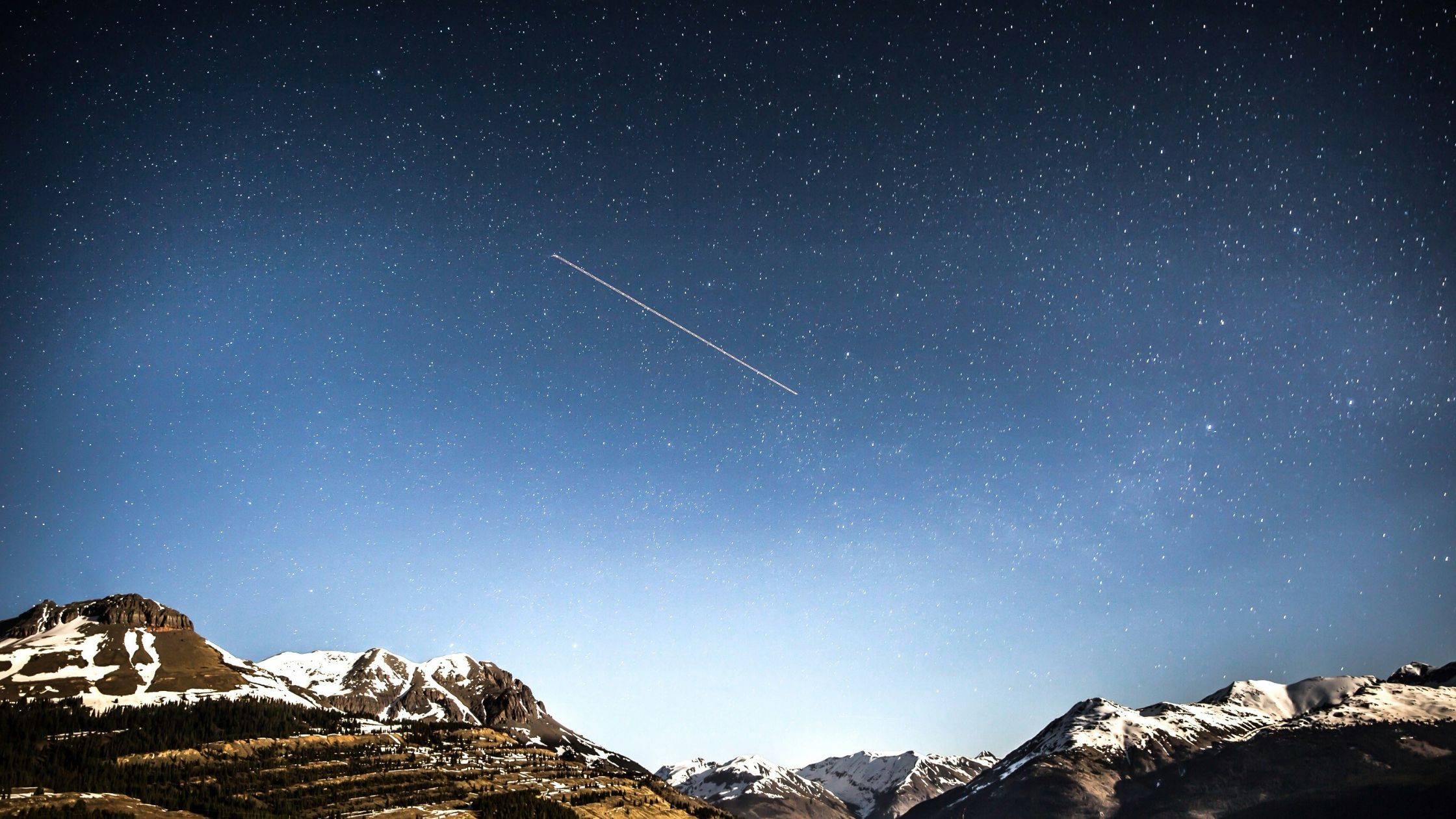 Fascinating Eta Aquarids Meteor Shower In The Night Sky