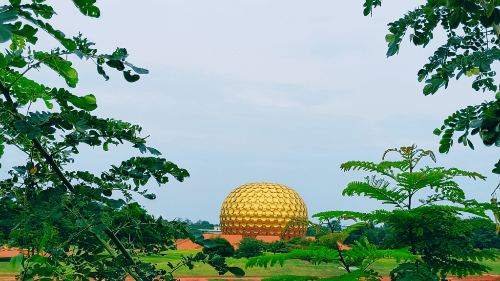 The Historic And Remarkable Matrimandir In The Auroville