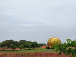 Remarkable Matrimandir In The Auroville
