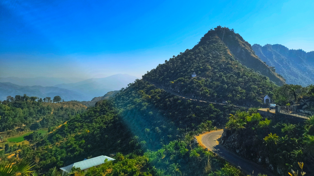 Capturing The Beautiful Landscape Views From Bandla Dhar Top
