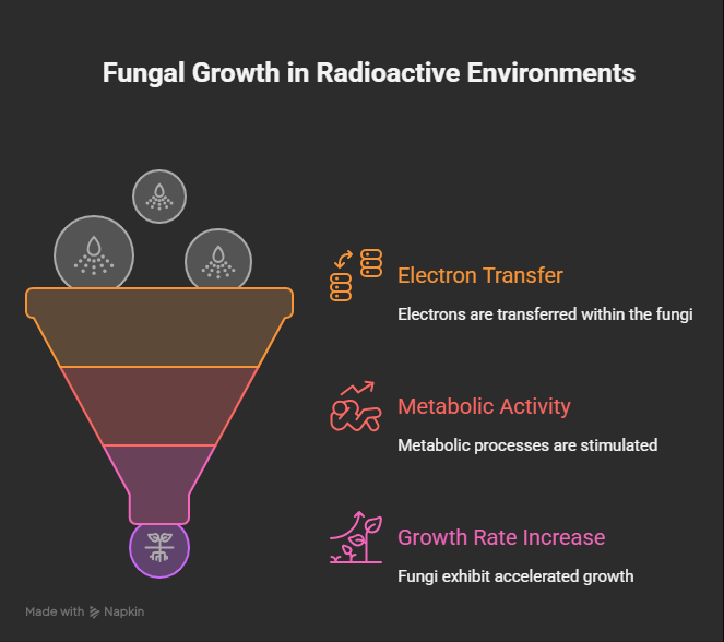 The Science Behind Fungus Absorbing Radiation