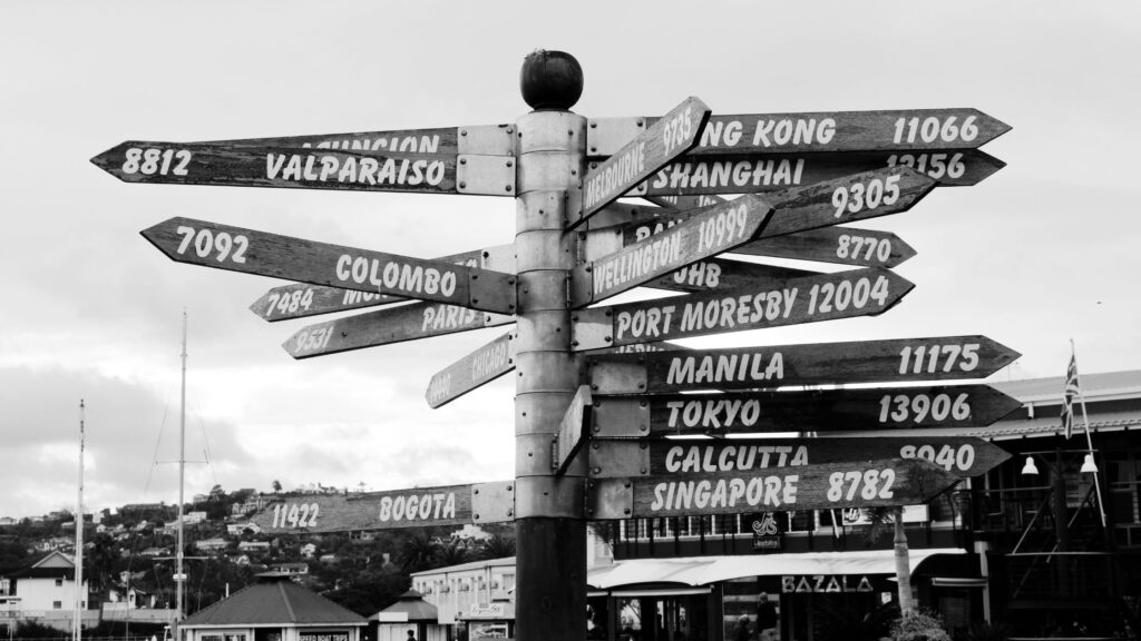 places and directions