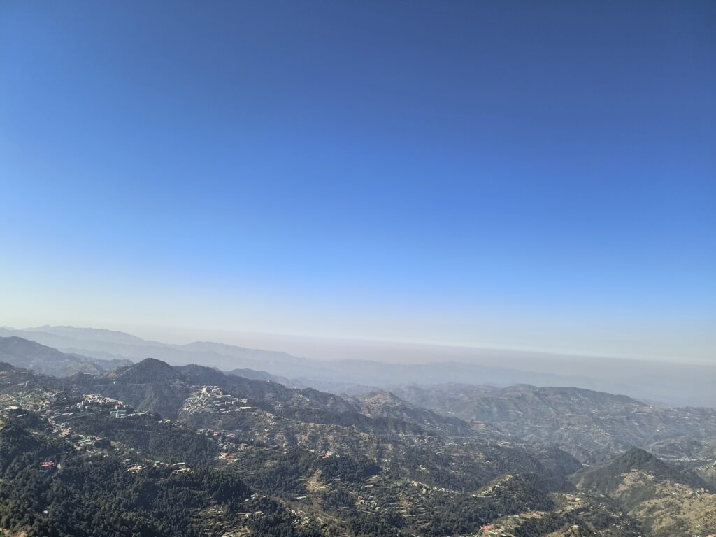 views from tara devi