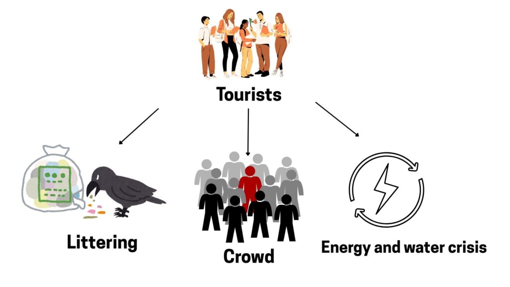 Mismanagement of Tourism